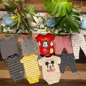 Newborn Baby Mixed Clothes Lot